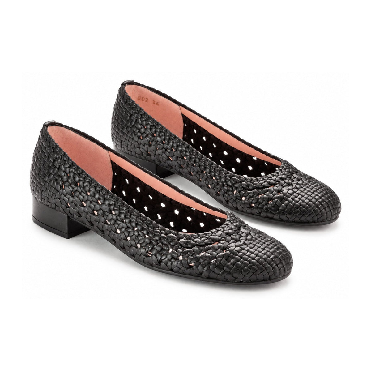 Black Soft Leather Heel for Teen/Women by Pretty Ballerinas