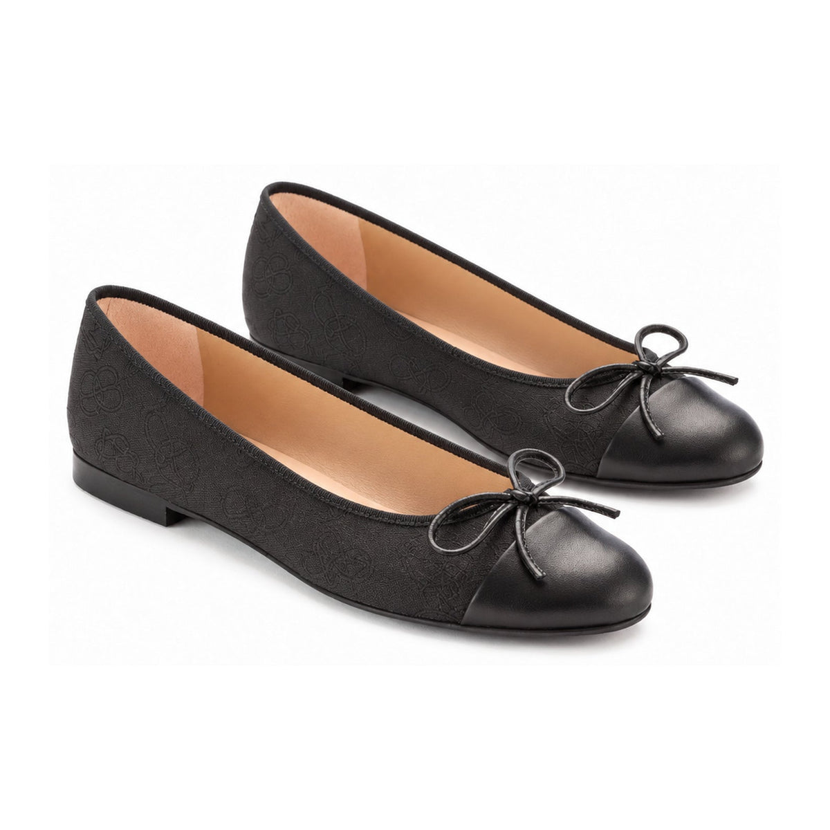 Black Soft Leather Flats for Teen/Women by Pretty Ballerinas