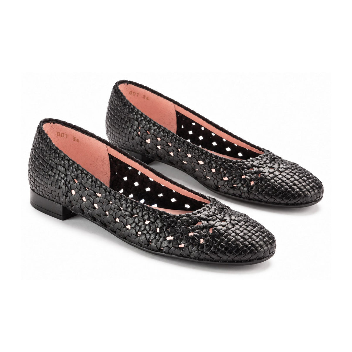 Black Soft Leather Flats for Teen/Women by Pretty Ballerinas