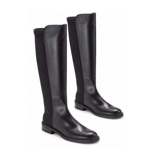 Black Soft Leather boots for Teen/Women by Pretty Ballerinas