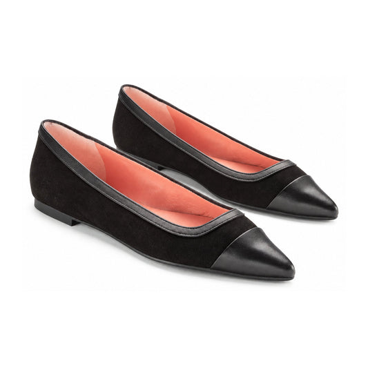 Trendy Teens Cap Toe Pointy Slip-On