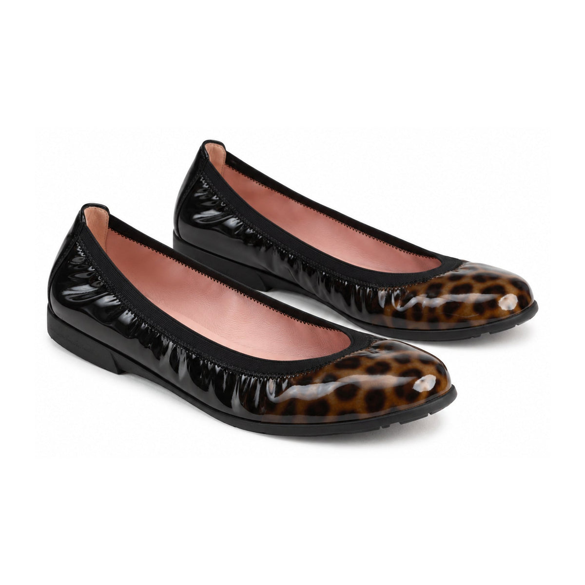 Brown Patent Leather Flats for Teen/Women by Pretty Ballerinas
