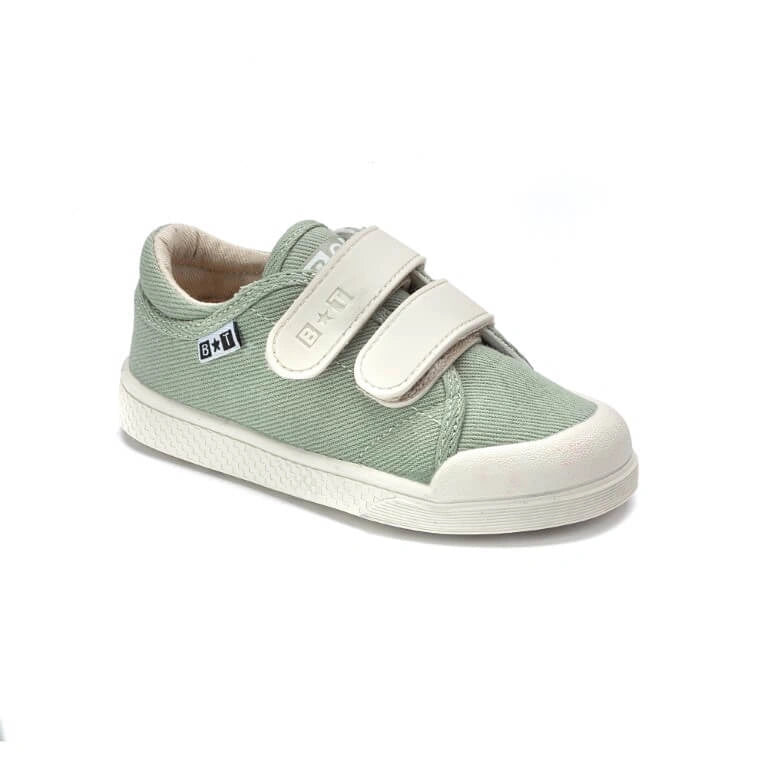 Scratch brand almond colored baby sneaker made in Spain