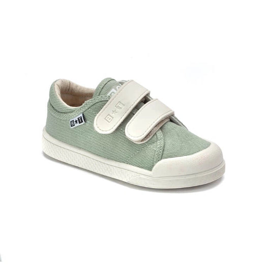 Scratch brand almond colored baby sneaker made in Spain