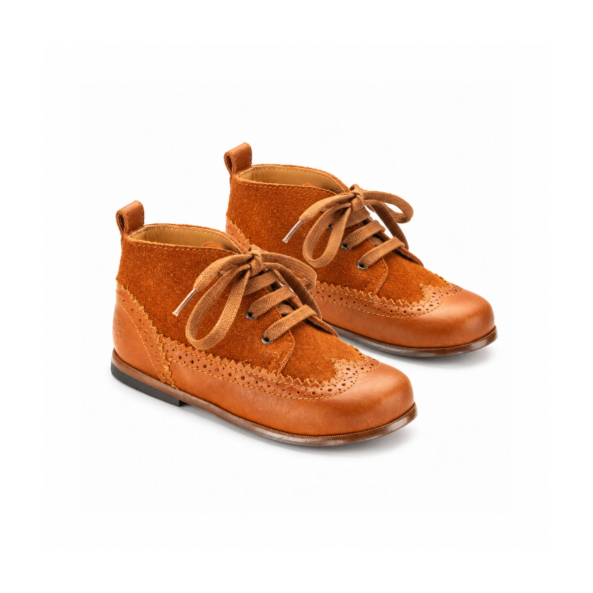 Tan Leather Toddler Bootie